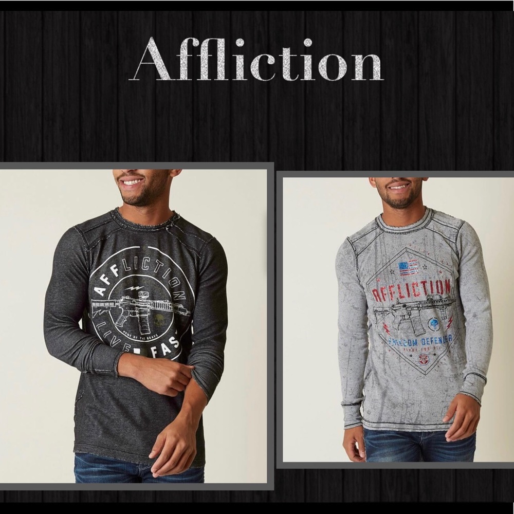Affliction Reversible Freedom Thermal.   M